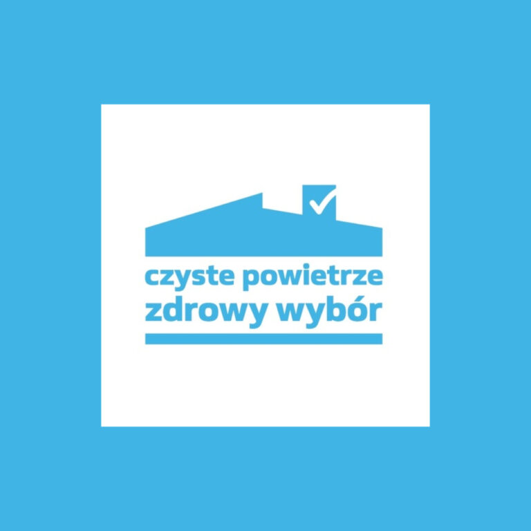 Wizytówka - logotyp programu Czyste Powietrze