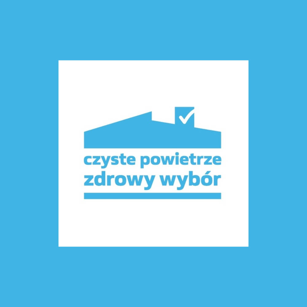 Wizytówka - logotyp programu Czyste Powietrze