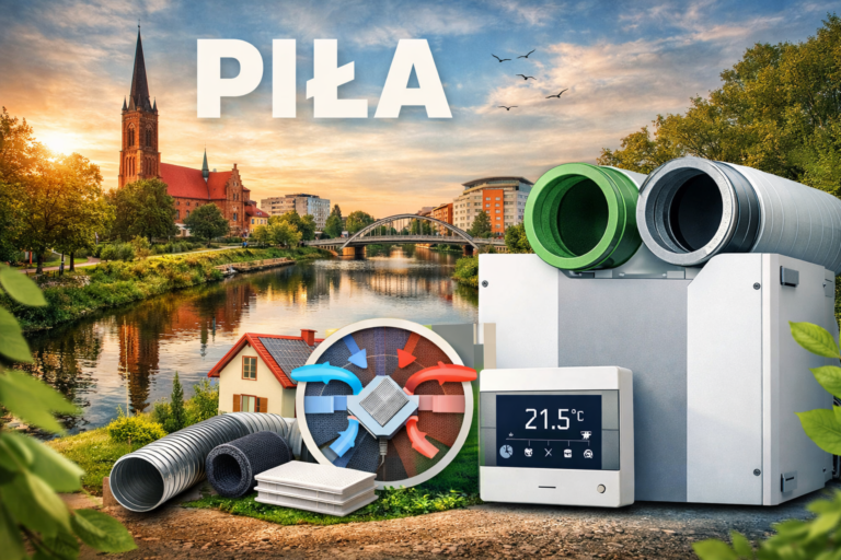 Rekuperacja w istniejącym domu – Piła i okolice
