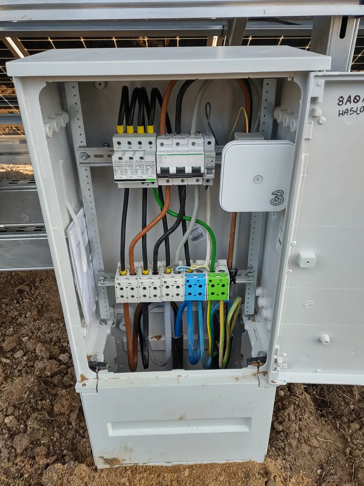Instalacja elektryczna przygotowana przez Ekover